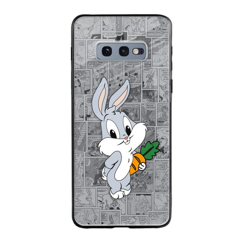 Cute Baby Bunny Samsung Galaxy S10E Glass Back Cover Online