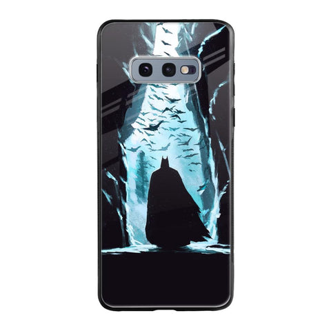 Dark Man In Cave Samsung Galaxy S10E Glass Back Cover Online