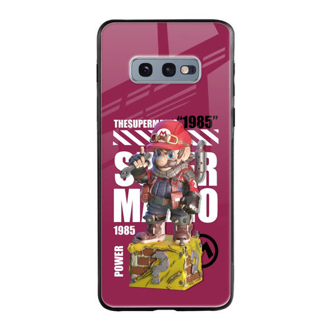 Gangster Hero Samsung Galaxy S10E Glass Back Cover Online