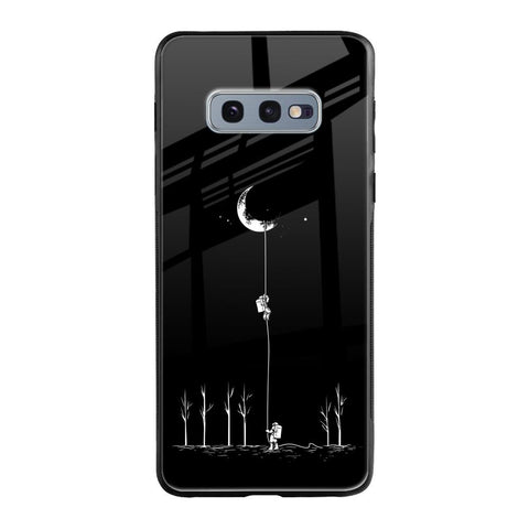 Catch the Moon Samsung Galaxy S10E Glass Back Cover Online