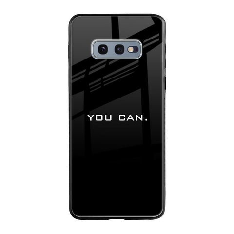 You Can Samsung Galaxy S10E Glass Back Cover Online