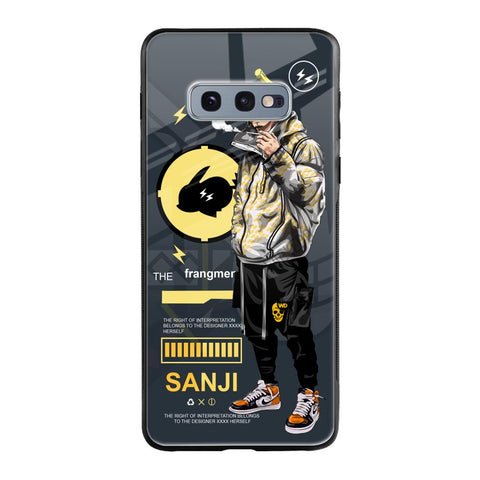 Cool Sanji Samsung Galaxy S10E Glass Back Cover Online