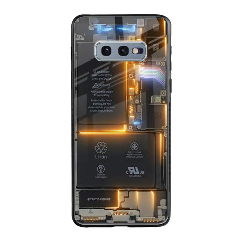 Glow Up Skeleton Samsung Galaxy S10E Glass Back Cover Online