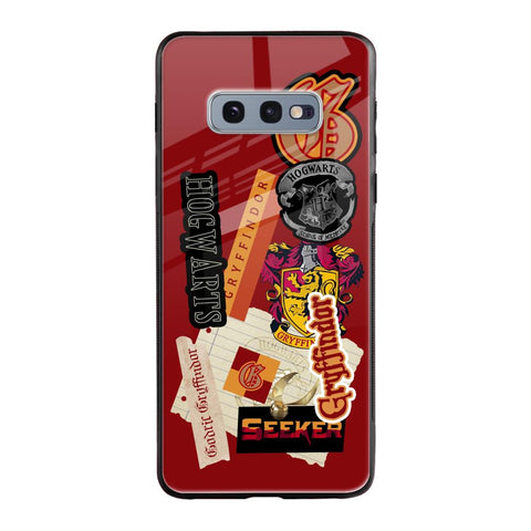 Gryffindor Samsung Galaxy S10E Glass Back Cover Online
