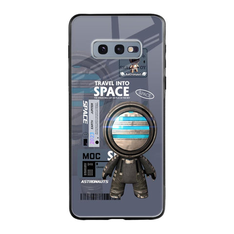 Space Travel Samsung Galaxy S10E Glass Back Cover Online
