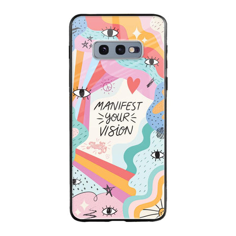 Vision Manifest Samsung Galaxy S10E Glass Back Cover Online