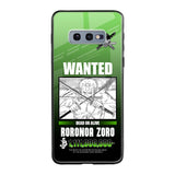 Zoro Wanted Samsung Galaxy S10E Glass Back Cover Online