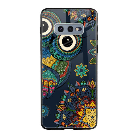 Owl Art Samsung Galaxy S10E Glass Cases & Covers Online