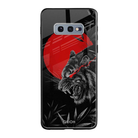 Red Moon Tiger Samsung Galaxy S10E Glass Cases & Covers Online
