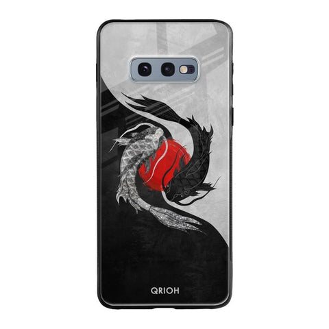 Japanese Art Samsung Galaxy S10E Glass Cases & Covers Online