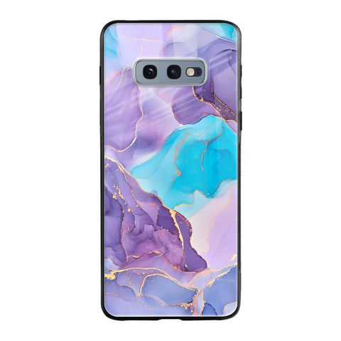 Alcohol ink Marble Samsung Galaxy S10E Glass Back Cover Online