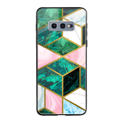 Seamless Green Marble Samsung Galaxy S10E Glass Back Cover Online