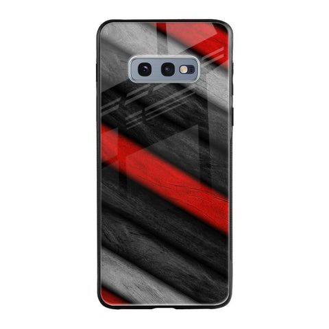 Soft Wooden Texture Samsung Galaxy S10E Glass Back Cover Online