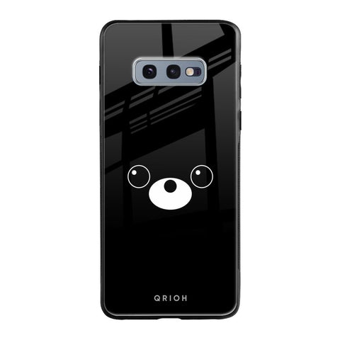 Cute Bear Samsung Galaxy S10E Glass Back Cover Online