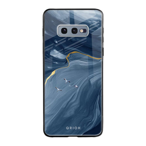 Deep Ocean Marble Samsung Galaxy S10E Glass Back Cover Online