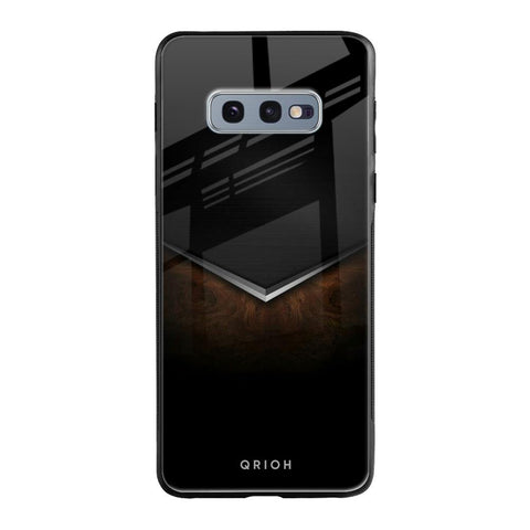 Dark Walnut Samsung Galaxy S10E Glass Back Cover Online