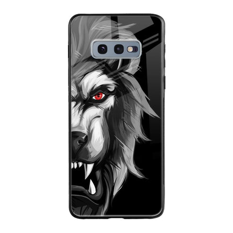 Wild Lion Samsung Galaxy S10E Glass Back Cover Online