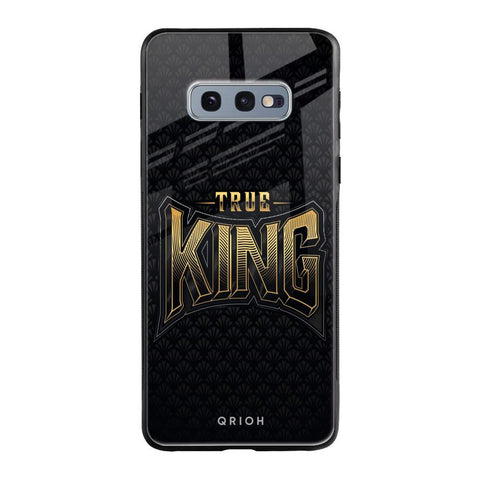 True King Samsung Galaxy S10E Glass Back Cover Online
