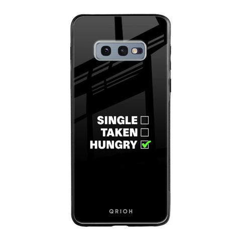 Hungry Samsung Galaxy S10E Glass Back Cover Online