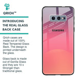 Sunset Orange Glass Case for Samsung Galaxy S10e