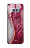 Crimson Ruby Glass Case for Samsung Galaxy S10e