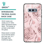 Shimmer Roses Glass case for Samsung Galaxy S10e