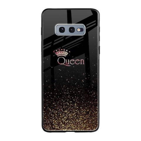 I Am The Queen Samsung Galaxy S10e Glass Cases & Covers Online