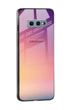 Lavender Purple Glass case for Samsung Galaxy S10e