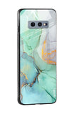 Green Marble Glass case for Samsung Galaxy S10e