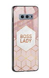 Boss Lady Glass Case for Samsung Galaxy S10e