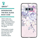 Elegant Floral Glass case for Samsung Galaxy S10e