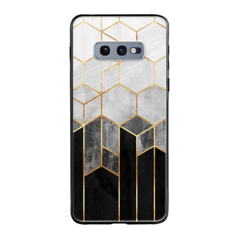 Tricolor Pattern Samsung Galaxy S10e Glass Cases & Covers Online