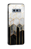 Tricolor Pattern Glass Case for Samsung Galaxy S10e