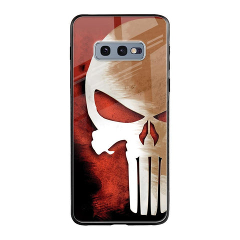Red Skull Samsung Galaxy S10e Glass Cases & Covers Online