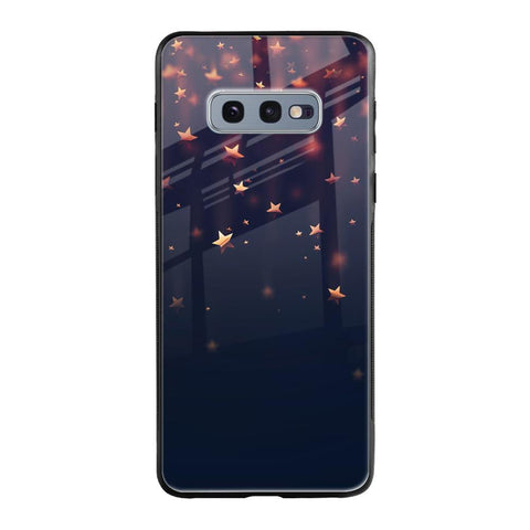 Falling Stars Samsung Galaxy S10E Glass Cases & Covers Online