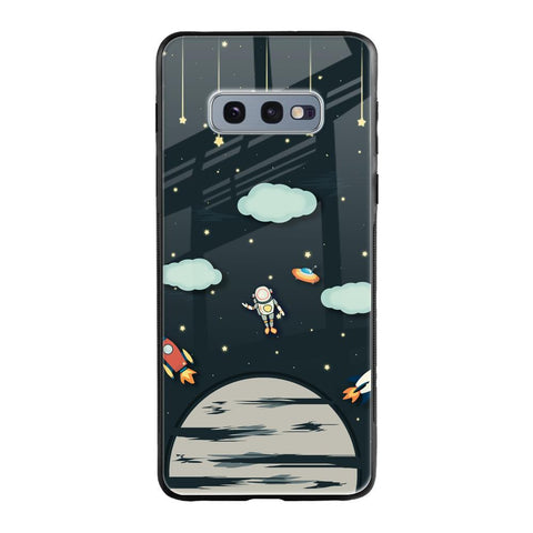 Astronaut Dream Samsung Galaxy S10E Glass Cases & Covers Online