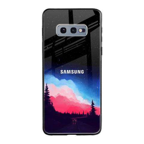Drive In Dark Samsung Galaxy S10E Glass Cases & Covers Online