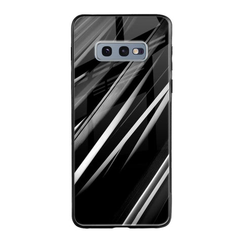 Black & Grey Gradient Samsung Galaxy S10E Glass Cases & Covers Online
