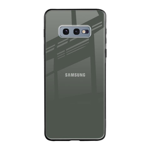 Charcoal Samsung Galaxy S10E Glass Back Cover Online