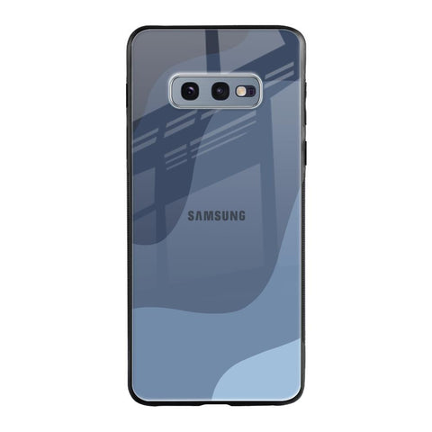 Navy Blue Ombre Samsung Galaxy S10E Glass Back Cover Online