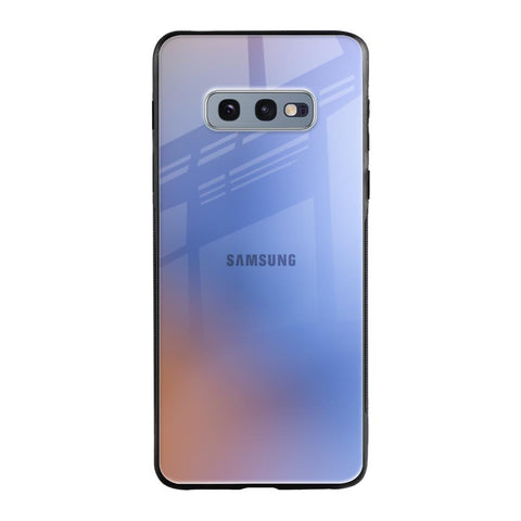 Blue Aura Samsung Galaxy S10E Glass Back Cover Online