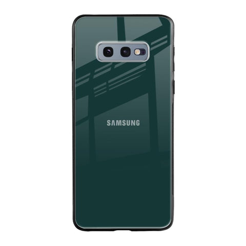 Olive Samsung Galaxy S10E Glass Back Cover Online