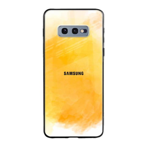 Rustic Orange Samsung Galaxy S10E Glass Back Cover Online