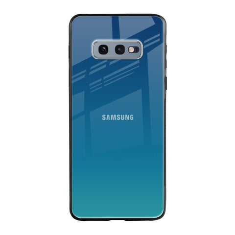 Celestial Blue Samsung Galaxy S10E Glass Back Cover Online