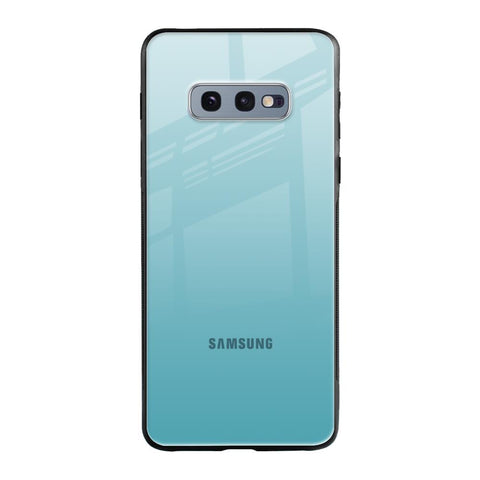 Arctic Blue Samsung Galaxy S10E Glass Back Cover Online