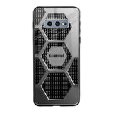 Hexagon Style Samsung Galaxy S10E Glass Back Cover Online