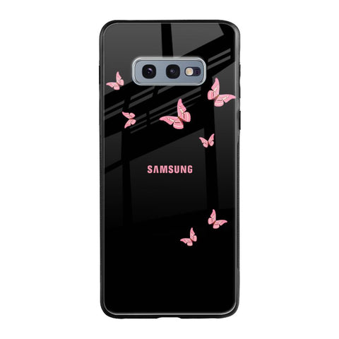 Fly Butterfly Samsung Galaxy S10E Glass Back Cover Online