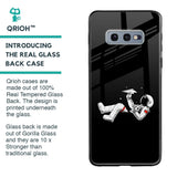 Space Traveller Glass Case for Samsung Galaxy S10E