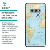 Travel Map Glass Case for Samsung Galaxy S10E