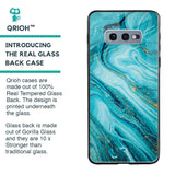 Ocean Marble Glass Case for Samsung Galaxy S10E